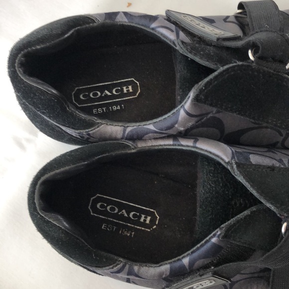 Coach tennis shoes, black/gray, Kyrie - Picture 4 of 5